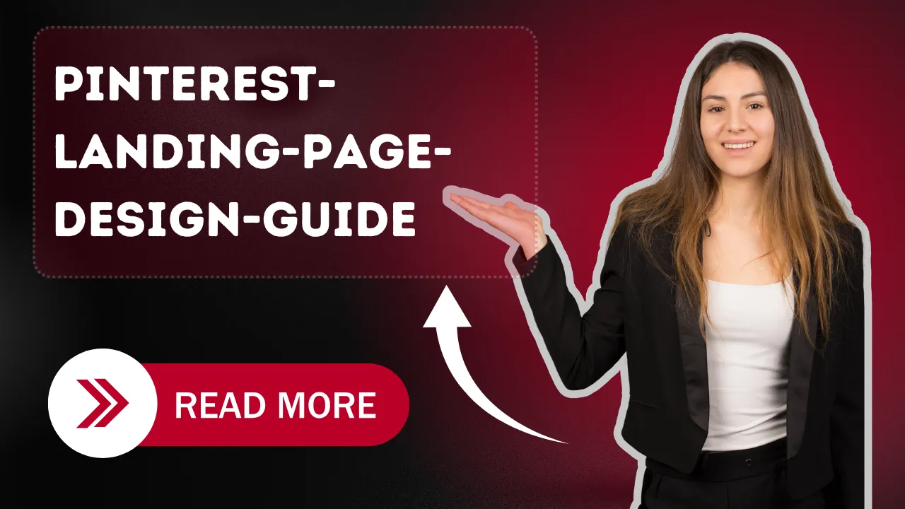 Pinterest Landing Page Design