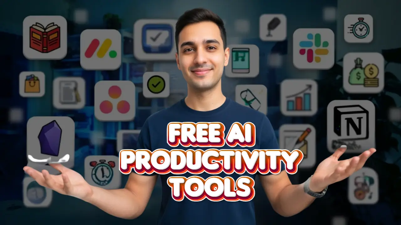 7 Free AI Productivity Tools for Creators in 2026 (Save Hours Every Week)