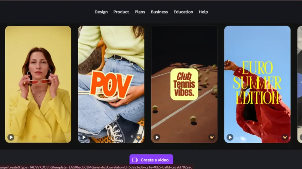 Canva Video Maker AI