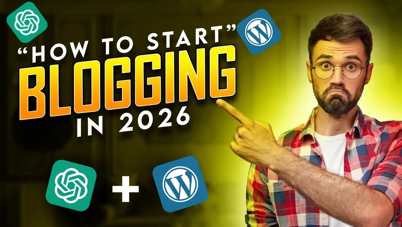 Start a Blog in 2026 Easy Guide for Complete Beginners