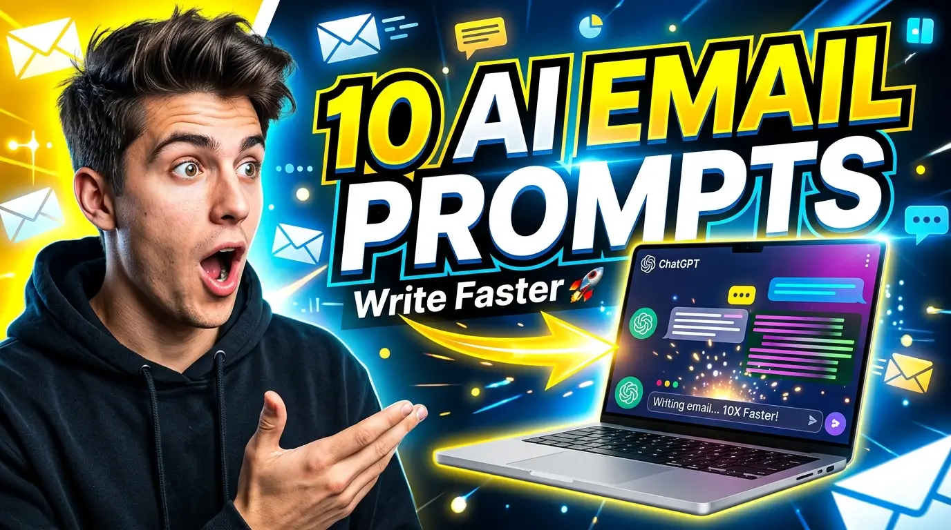 10 AI Prompts for Email That Help You Write Better and Faster